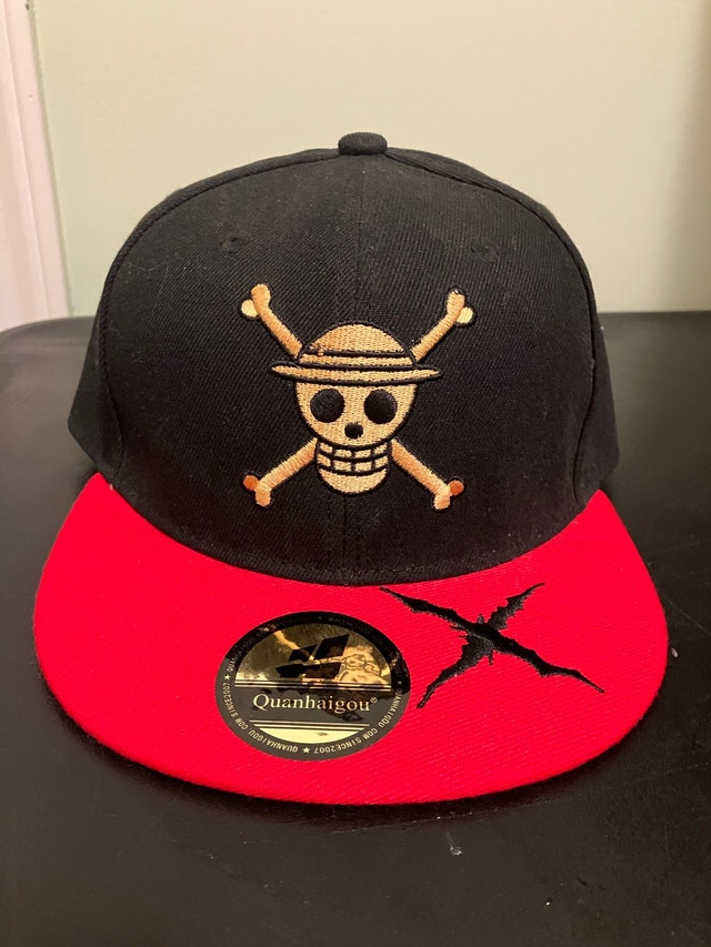 One Piece Straw Hat Pirates Snapback Collectors Hat