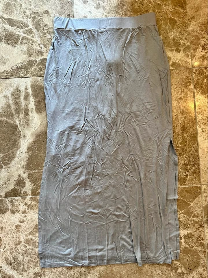 MARY SQUARE Stone Maxi Skirt Size M