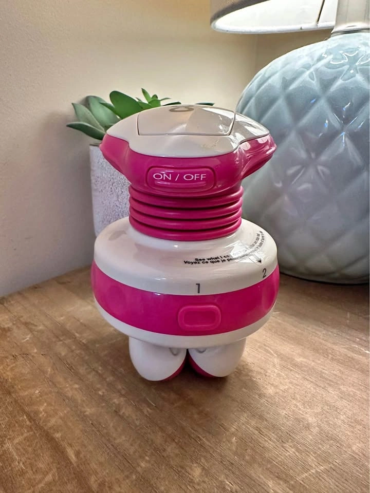 Conair Pink and White Handheld Massager