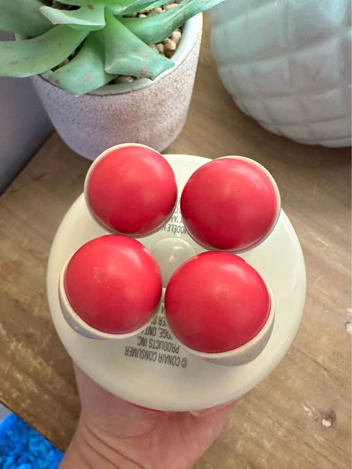Conair Pink and White Handheld Massager - photo 4