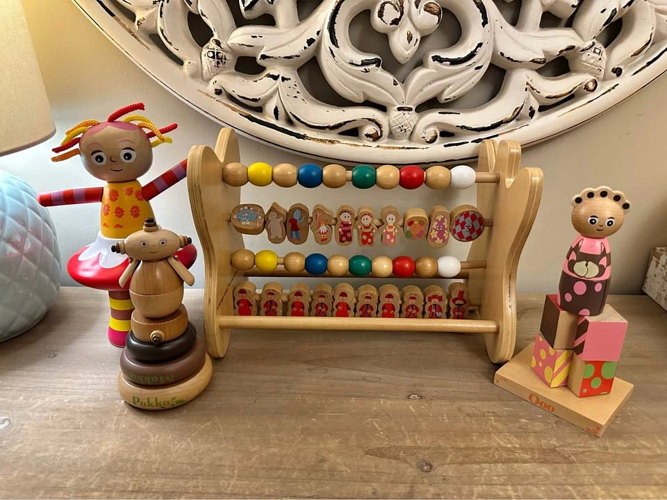 RARE In the Night Garden Wooden Toy Bundle