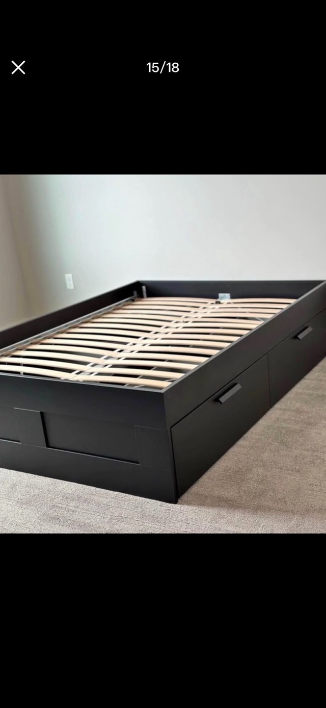 Ikea Brimnes Queen Bed Frame