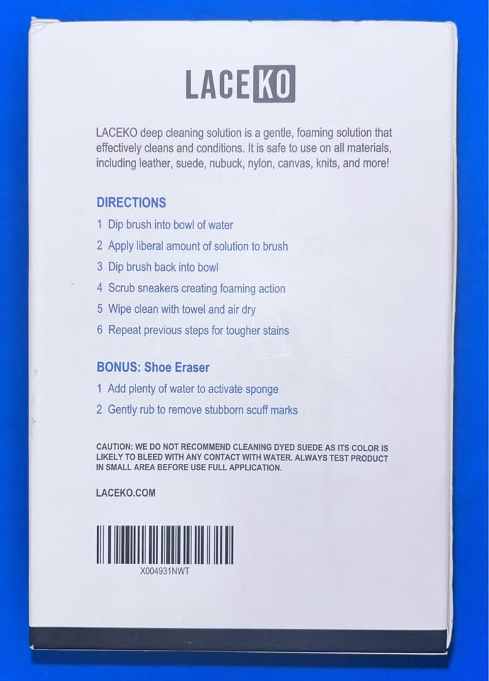 LACEKO- Sneaker Cleaning Kit - photo 2