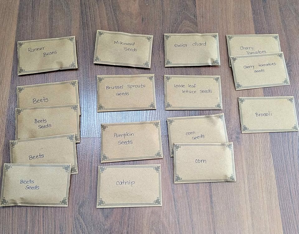 Variety of planting seeds