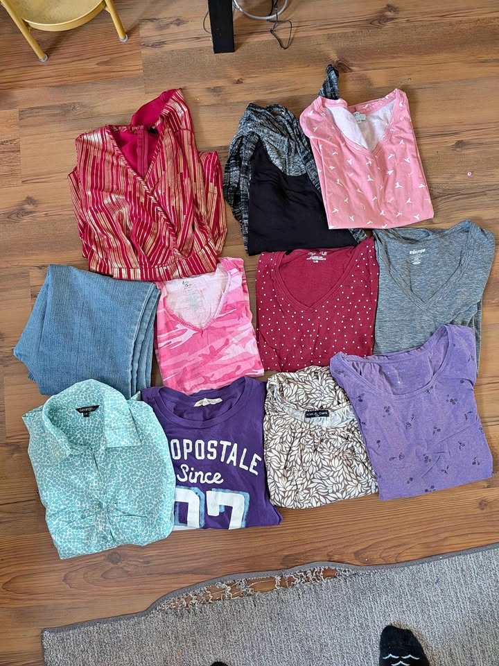Lot of 11 pcs women's clothing (size large)
