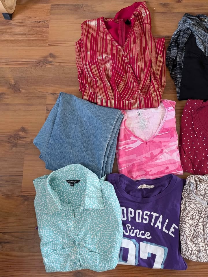 Lot of 11 pcs women's clothing (size large) - photo 3