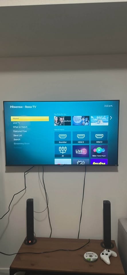 Hisense 50” Smart TV with Roku - Model # 6Series-50 - photo 2