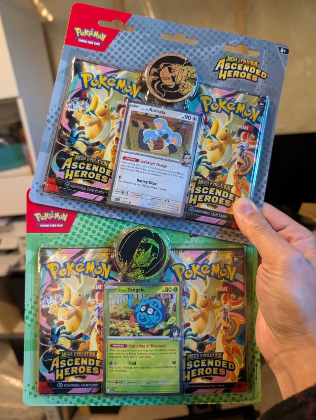 Larry and Erica ascended heroes packs