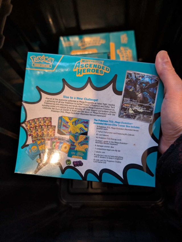 Ascended Heroes Elite Trainer Box - SEALED - photo 2