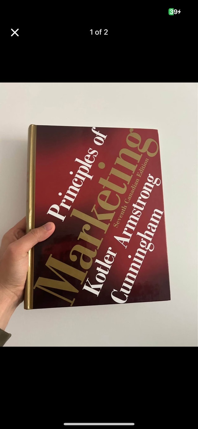 Principles of Marketing (7th Canadian Edition) by Kotler, Armstr