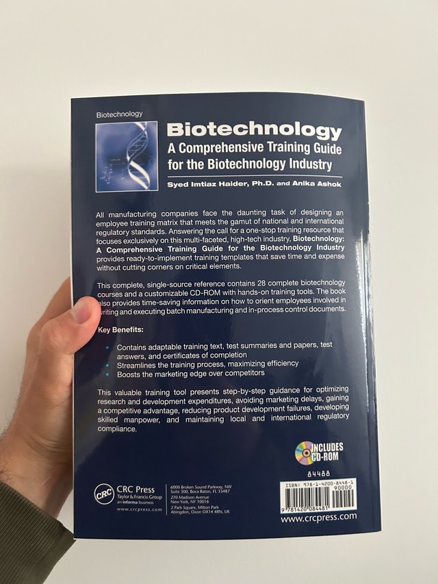 Biotechnology – A Comprehensive Training Guide for the Biotechno - photo 2