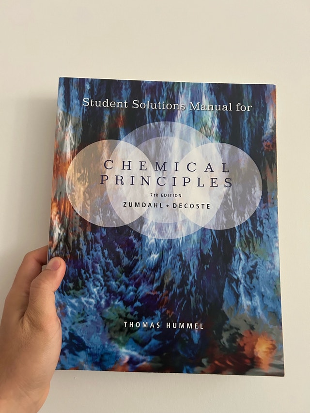 Student Solutions Manual for Chemical Principles (7th Ed)