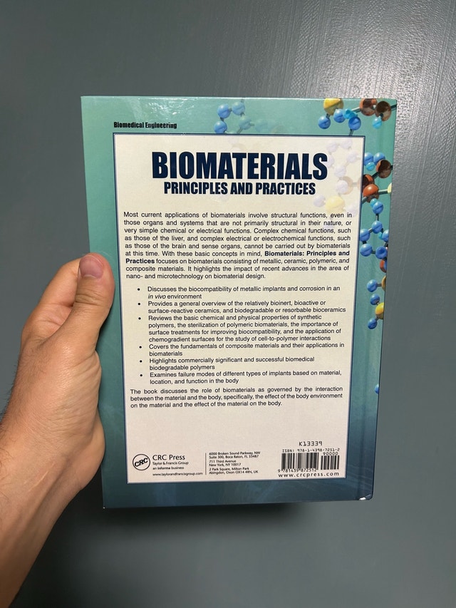 Biomaterials: Principles and Practices (CRC Press) – 2nd Edition - photo 2