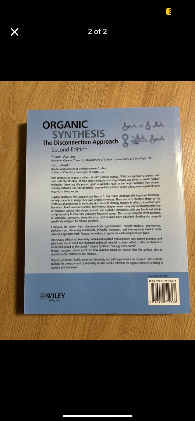Organic Synthesis: The Disconnection Approach (2nd Ed) - photo 2