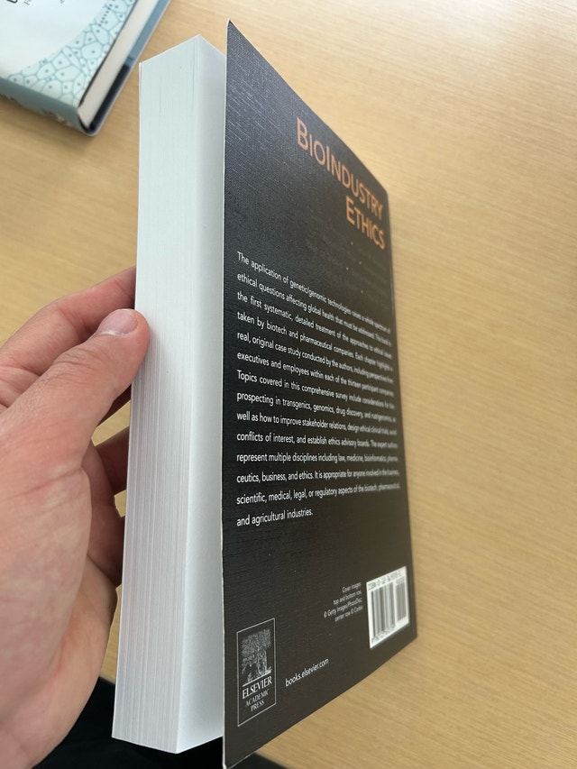 BioIndustry Ethics – Finegold, Bensimon, Daar, Eaton, Godard, Kn - photo 2