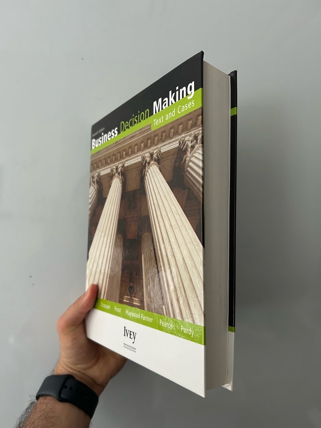 Business Decision Making: Text and Cases (7th Edition) – Ivey