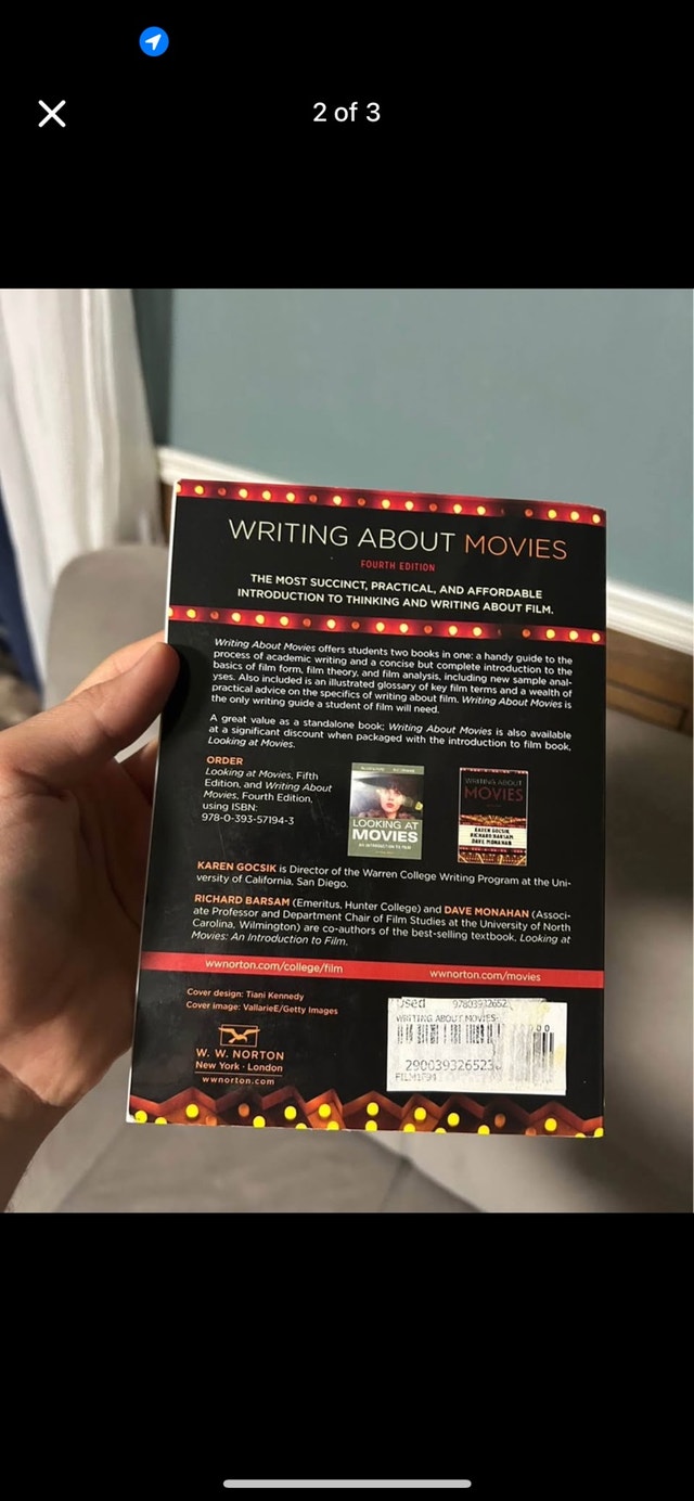 Writing About Movies (Fourth Edition) – Karen Gocsik, Richard Ba - photo 2