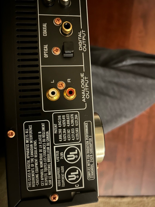 Marantz CD-67SEU CD Player w/ Original Remote - photo 4