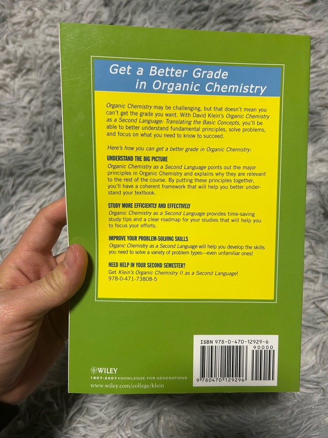 Organic Chemistry I as a Second Language (2nd Ed) - photo 2
