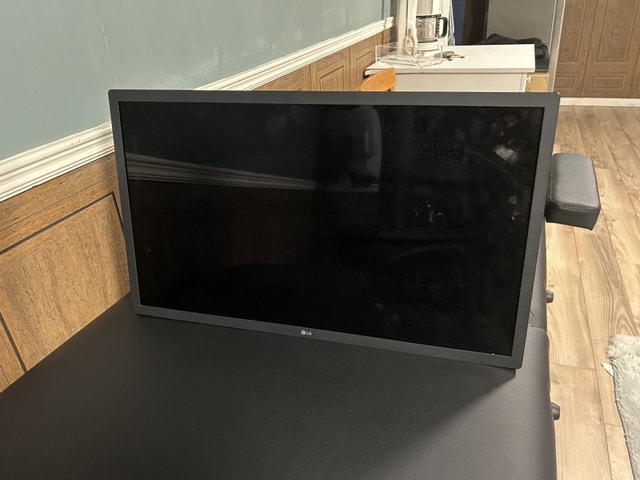 LG UltraFine 4K 24" Monitor (24MD4KL) w/ Mount & Cables