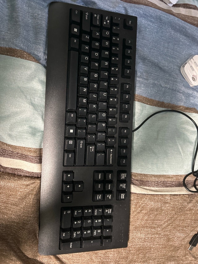 Lenovo SK-8827 USB Wired Keyboard – Excellent Condition