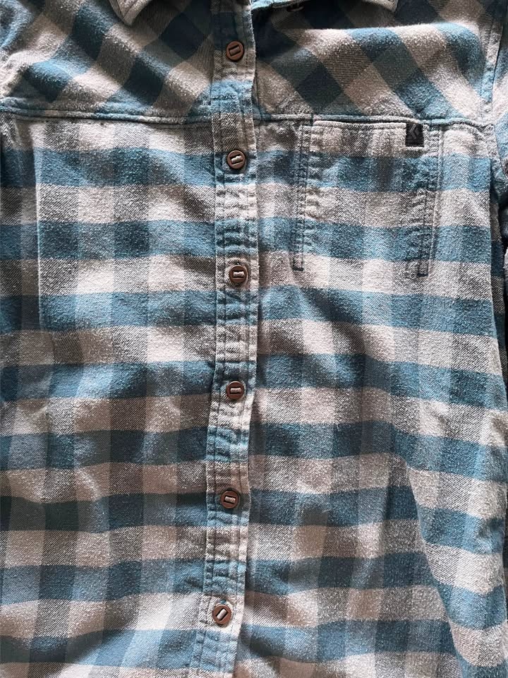 Black Diamond Flannel Button Up Plaid Shirt - Women's Small - photo 3