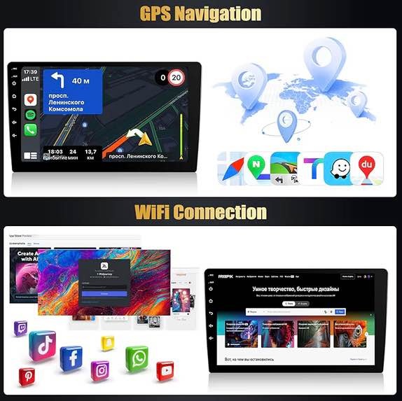 Android Car Radio for Hyundai Santa Fe 2013-2018 - photo 5