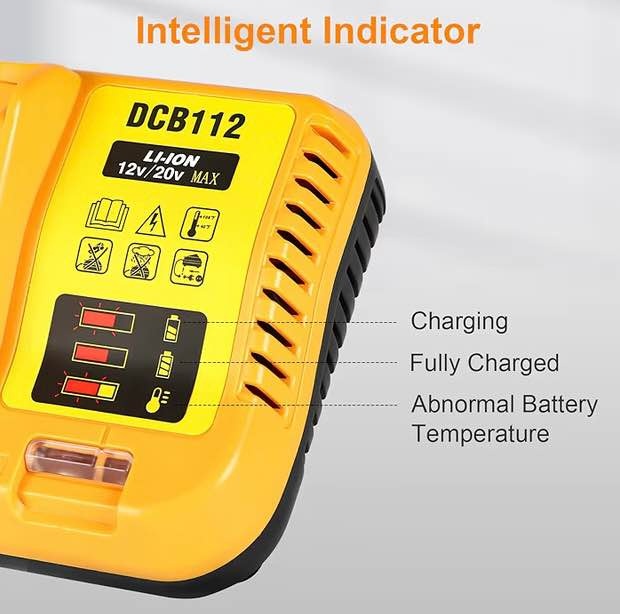 Dewalt 12V/20V Charger for Max Batteries - photo 3