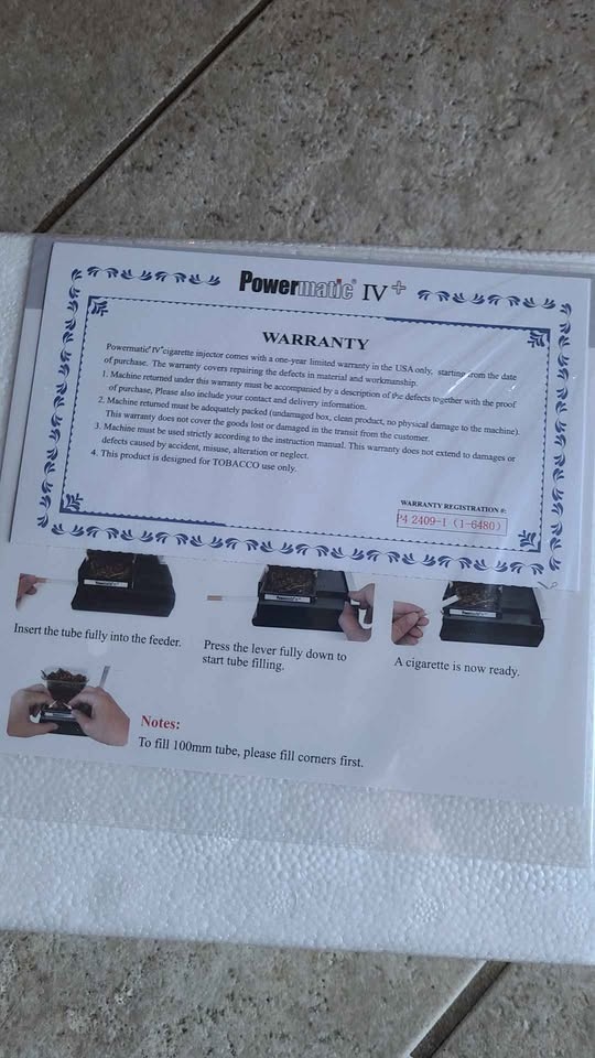 PowermaticIV Cigarette Injector - photo 3
