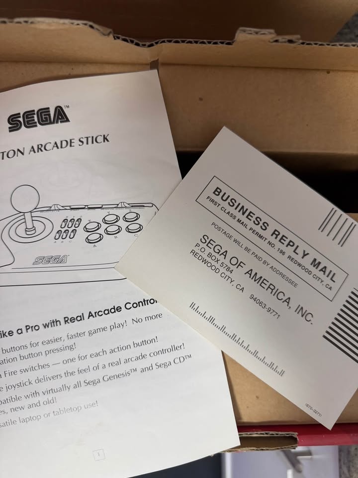 Sega Genesis 6 Button Arcade Stick - photo 4