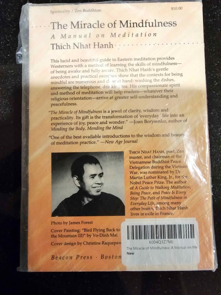 Book Miracle Of Mindfulness by Thich Nhat Hanh - photo 3