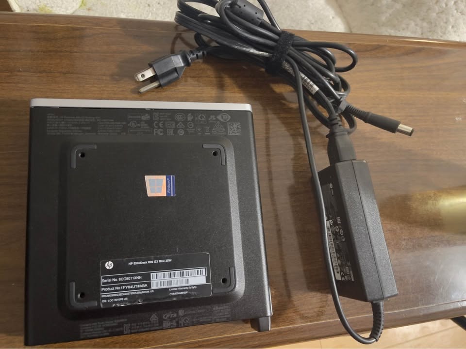 HP EliteDesk 800 G3 Mini PC - photo 3