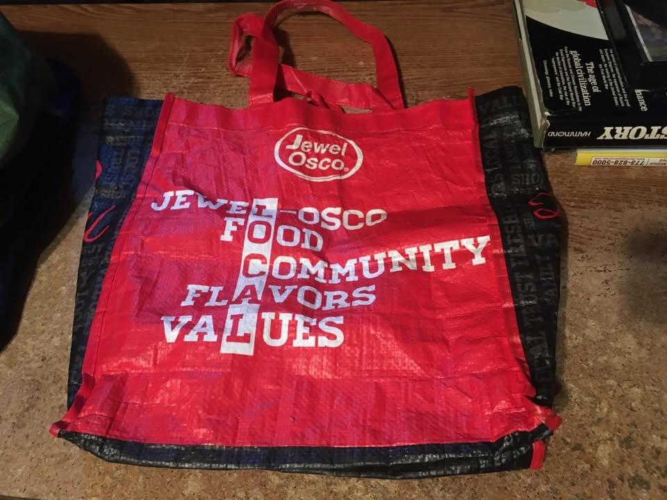 LOT OF 6 REUSABLE TOTE BAGS JEWEL-OSCO - photo 2