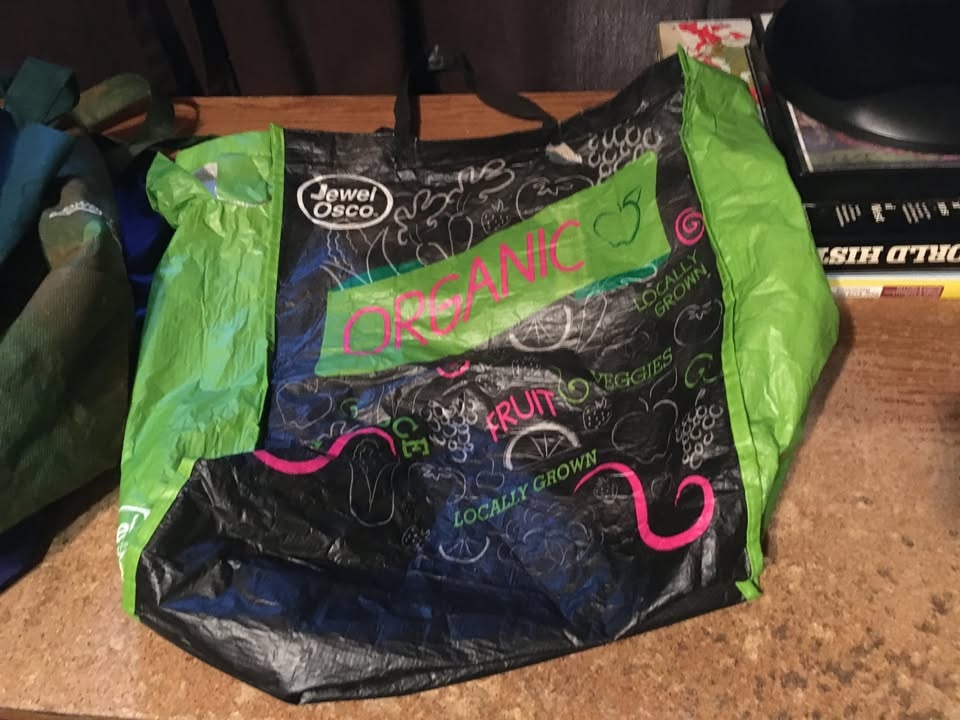 LOT OF 6 REUSABLE TOTE BAGS JEWEL-OSCO - photo 3