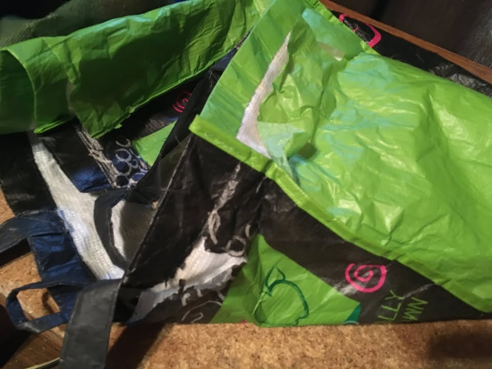 LOT OF 6 REUSABLE TOTE BAGS JEWEL-OSCO - photo 4