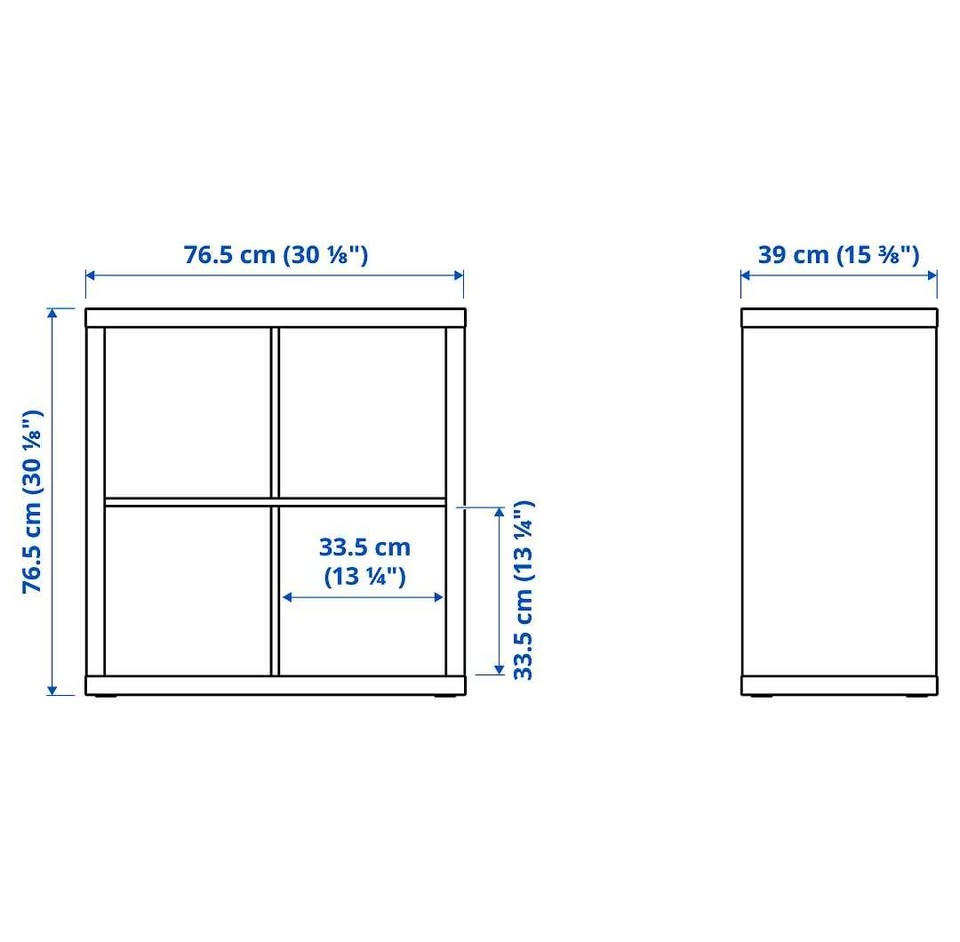 Ikea Kallax Shelf - White - photo 3