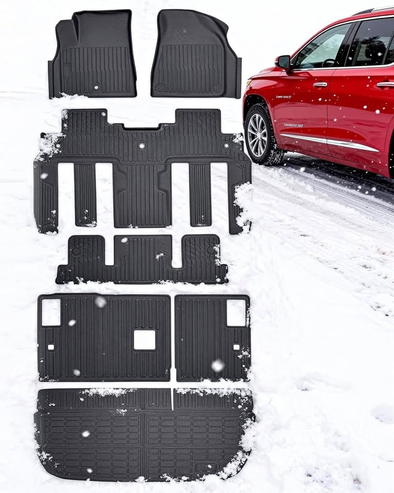 BRAND NEW All-Weather Floor Mats – Chevy Traverse/Enclave – $130