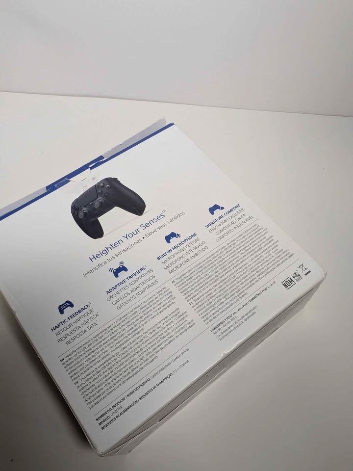 Sony PS5 DualSense Wireless Controller (Midnight Black) - With B - photo 5