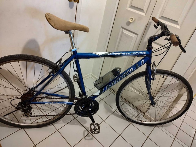 Minelli Silhouette 21 Speed Hybrid Commuter Bike