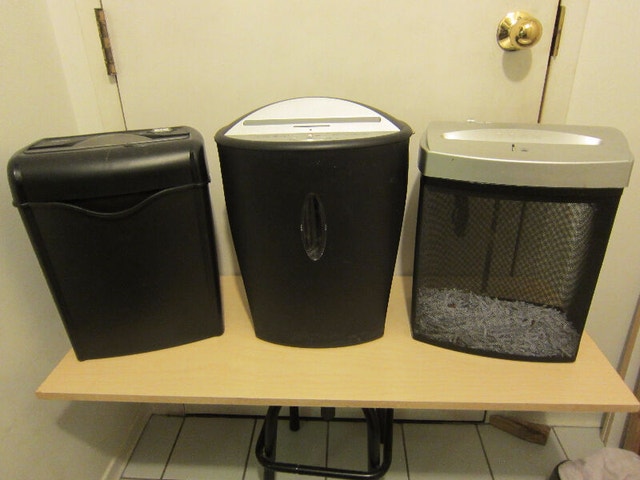 Shredders for Sale (Various Brands) downtown Toronto