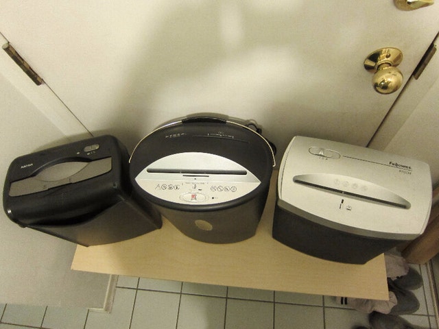 Shredders for Sale (Various Brands) downtown Toronto - photo 2