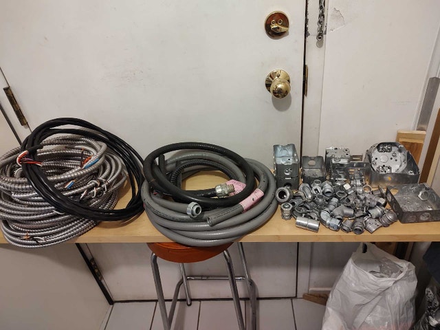 AC90 (BX) Cable, Liquid Tight Conduit & Stove/Range Cables