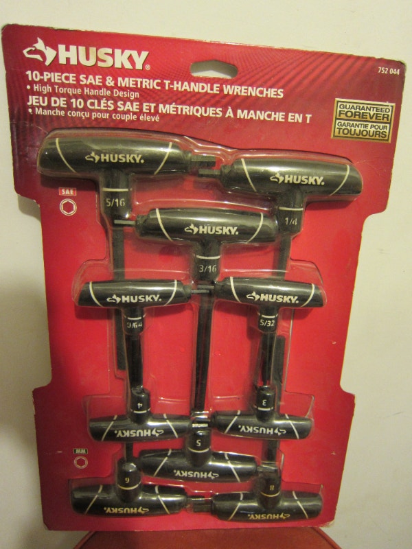 HUSKY Heavy Duty 10 Piece Allan Key Set