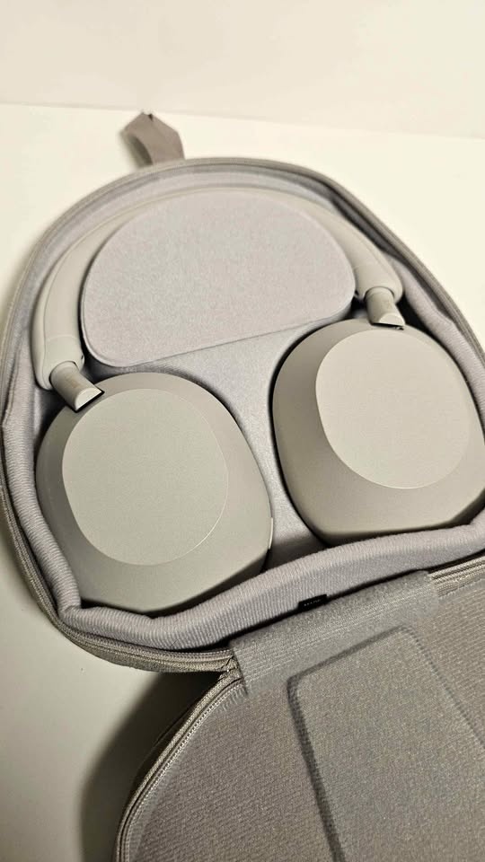 Sony WH-1000XM5 Wireless Noise Canceling Headphones (Off white)