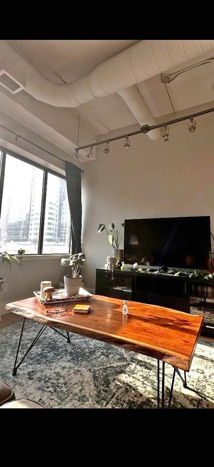 MCM Solid Wood Coffee Table