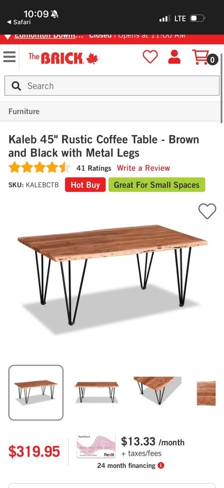 MCM Solid Wood Coffee Table - photo 4