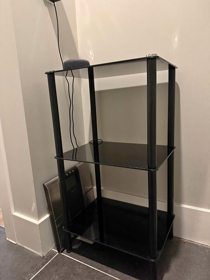 Glass 3 Tier Shelf
