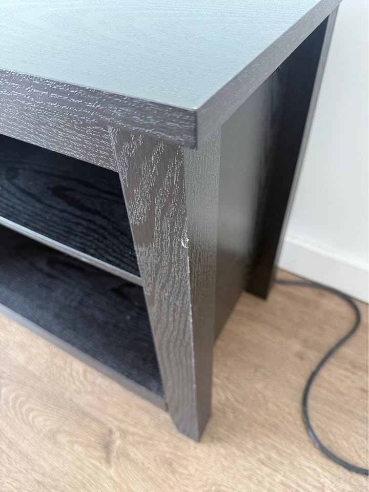 TV Stand for TVs up to 80 Inches, 70 Inch, Black - photo 3