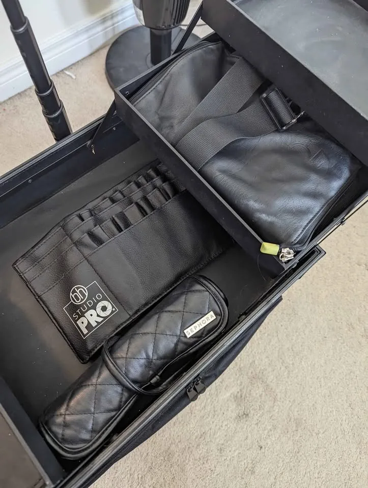 Freelance Makeup Kit - train case with lots of brand name makeup image indicator(3)