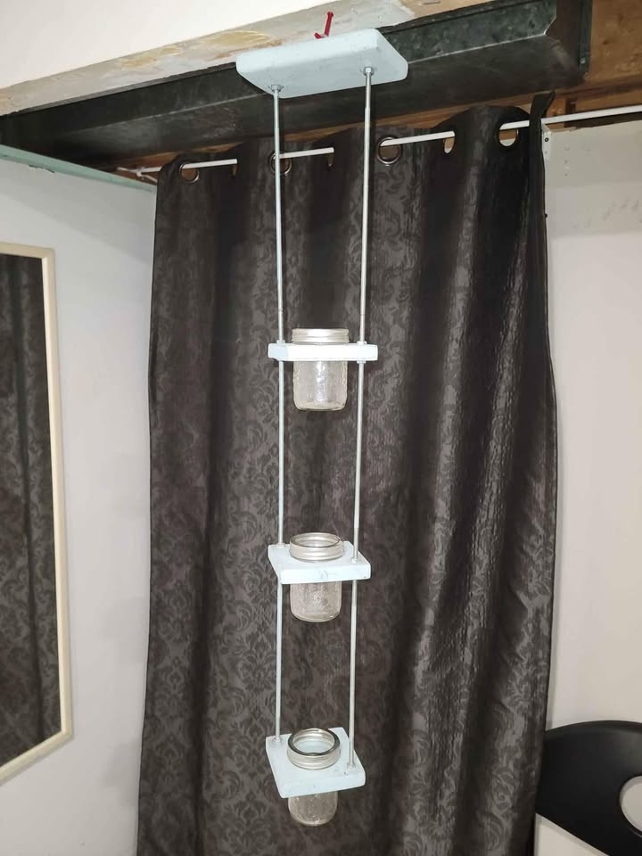 Three Tiered Mason Jar Planter / Herb Garden - photo 2